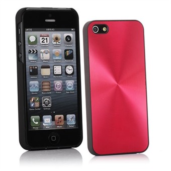 Aluminiumsdeksel til iPhone 5 / iPhone 5S / iPhone SE 2013 (rød)