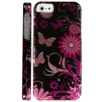Flower Butterfly iPhone 5 / iPhone 5S / iPhone SE 2013 deksel