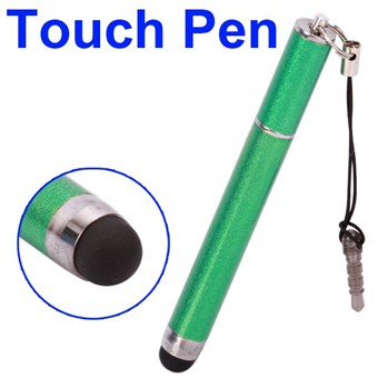 iPhone Touch pen med Jackstick Plug (Green)