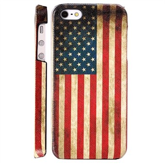 USA Retro iPhone 5 / iPhone 5S / iPhone SE 2013 deksel