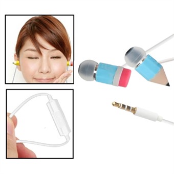 Magic Pencil Earphone M. Mic (blå)
