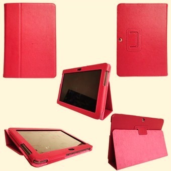 Smart Slim Samsung Galaxy Tab 10.1 (rød) Generasjon 1 og 2