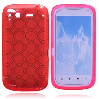 HTC Salsa C510 silikondeksel (rosa)
