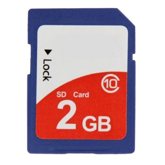 SDHC-minnekort - 2 GB