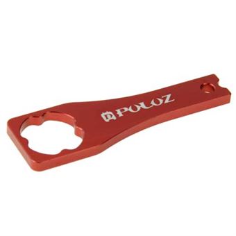 Puluz® Alu rustfri mutternøkkel - rød