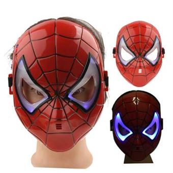 Action Heroes Spiderman maske med lys
