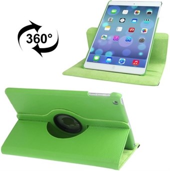 Danmarks billigste 360 roterende deksel for iPad 9.7 / iPad Air 1 (grønn)