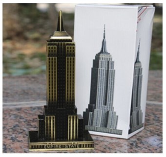 Empire State Building - 18 cm - Dekorativ figur