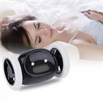 Clocky Runaway Alarmklokke - Hvit