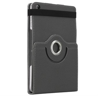 Multifunksjons 360-deksel for iPad Mini 1/2/3/4 (grå)