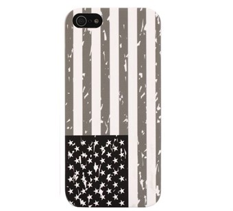 Oldstar America - omslag iPhone 5 / iPhone 5S / iPhone SE 2013 (svart/hvitt)