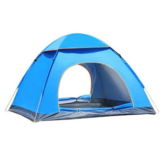 Pop-up telt vanntett 190 X 130 cm - Blå