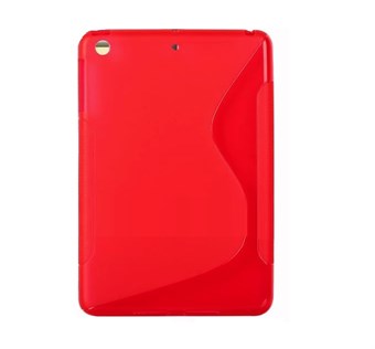 S-Line iPad Mini Silikondeksel (Rød)