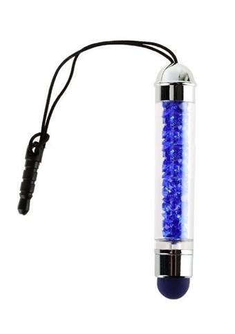 Liten Diva Touch penn med Jackstick Plug (mørk blå)