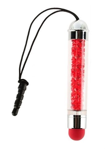 Liten Diva Touch penn med Jackstick Plug (rød)