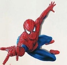 Veggklistremerker - Spiderman
