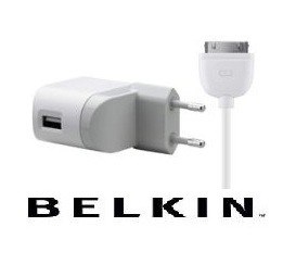 IPad/iPhone Lader inkl. kabel 2100 mAh - Fra Belkin