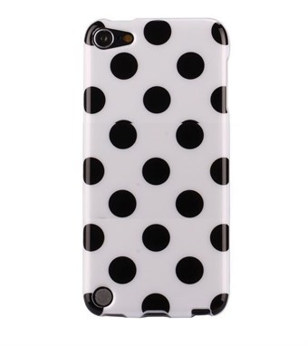 IPod Touch 5/6 Cover Dots (hvit, svart)