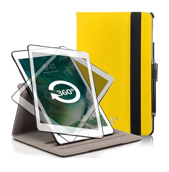 Danmarks billigste 360 roterende deksel for iPad 9.7 / iPad Air - (gul/gul)