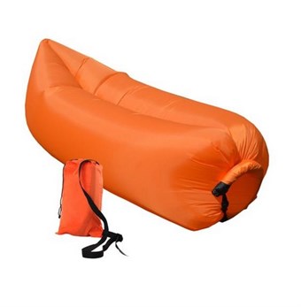 SnoozeBag Air Bed / Sofa - Oransje