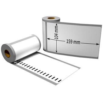 DYMO 4XL S0904980 Fraktetikett for DAO og GLS (104 x 159mm) 220 stk. etiketter