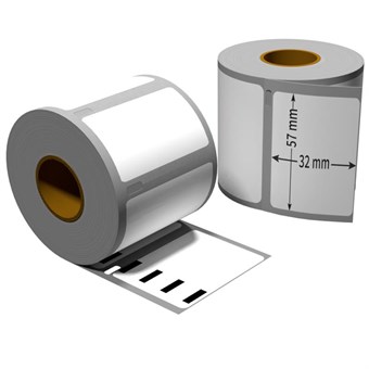 DYMO-etiketter 11354 (32mm x 57mm) 1000 stk. etiketter (S0722540)