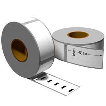 DYMO-etiketter 11355 (19 x 51mm) 500 stk. Etiketter kompatible (S0722550)