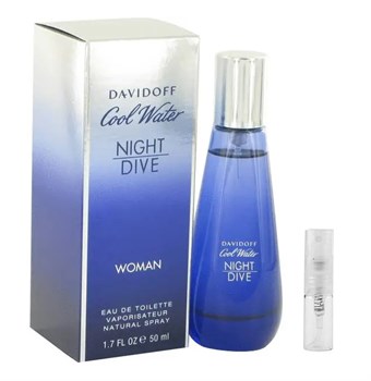 Davidoff Cool Water Night Dive Woman - Eau de Toilette - Duftprøve - 2 ml 