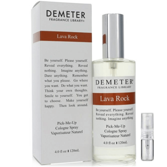 Demeter Lava Rock - Eau de Cologne - Duftprøve - 2 ml