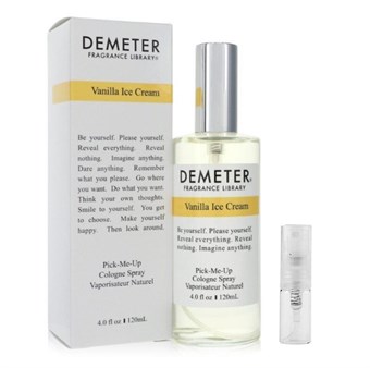 Demeter Vanilla Ice Cream - Eau De Cologne - Duftprøve - 2 ml