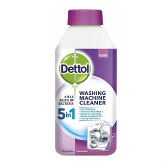 Dettol Vaskemaskinrens - Fjerner kalk og bakterier - Lavendel - 250 ml