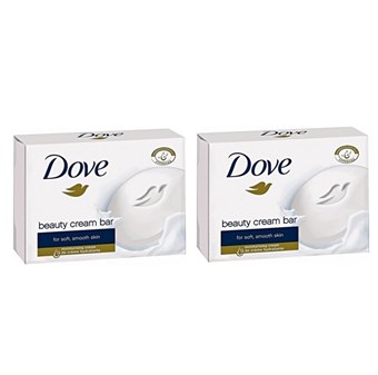 Dove Såpestykke - Håndsåpe - Beauty Cream Bar - 100 g - 2 stk