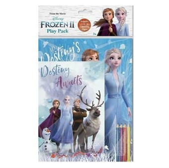 Frozen 2 bumper lekepakke for barn - skrivesaker for barn