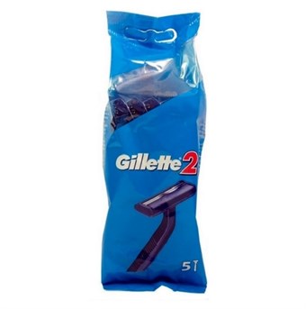 Gillette 2 Engangsskraper - 5 stk