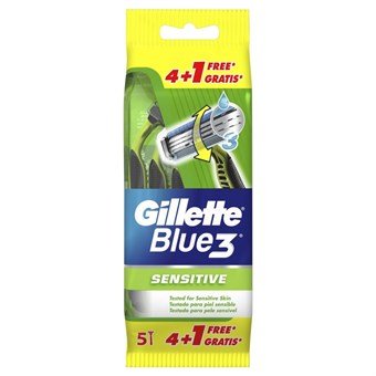 Gillette Blue3 Enkeltskraper 5 stk