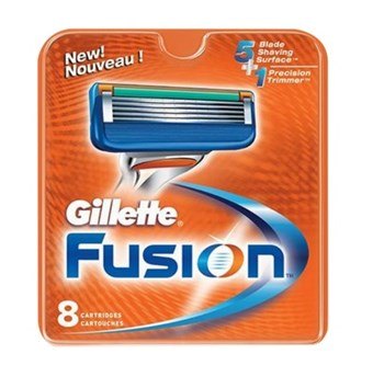 Gillette Fusion / Fusion5 Barberblad - 8 stk.
