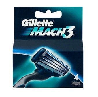 Gillette Mach3 PC - 4 stk.