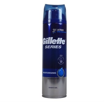 Gillette Series Moisturizing Shaving Gel, - 200 ml