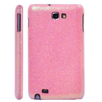 Galaxy Note glitrende deksel (rosa)