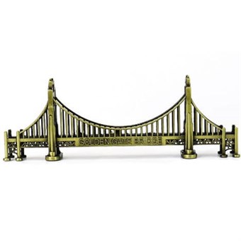 Golden Gate Bridge - Dekorasjonsfigur - 18 cm