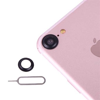 Kameralinsbeskyttelse iPhone 7 - Svart