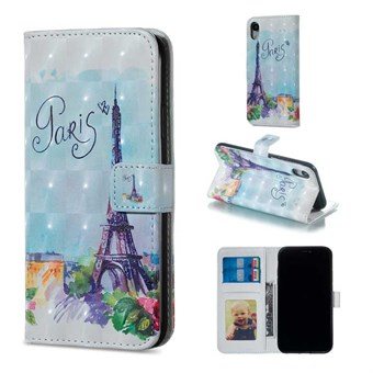 Delicious Short Wallet Case for iPhone XR - Paris