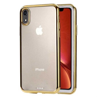 Super Slim Electroplating Hard Case Cover for iPhone XR - Gull