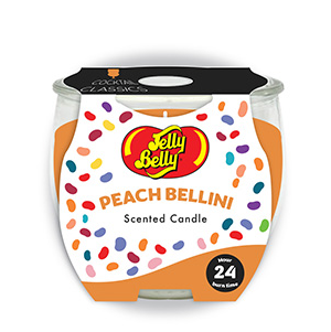 Jelly Belly - Candle Pot - Duftlys - Peach Bellini - 85 gram