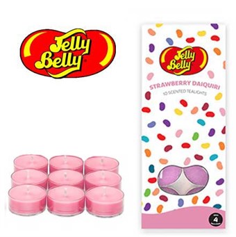 Jelly Belly - Telys - Strawberry - 10 stk.