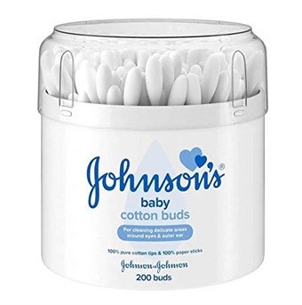 Johnson\'s Pure Cotton Buds - 200 Buttons