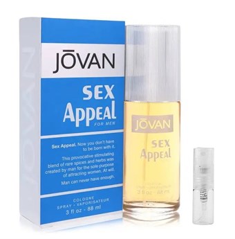 Jovan Sex Appeal - Eau De Cologne - Duftprøve - 2 ml