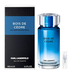 Karl Lagerfeld Bois de Cedre - Eau de toilette - Duftprøve - 2 ml