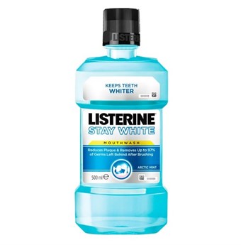 Listerine® Stay White Arctic Mint Mouthwash - 500 ml