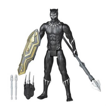 Black Panther Hero Action Figur med Tilbehør 